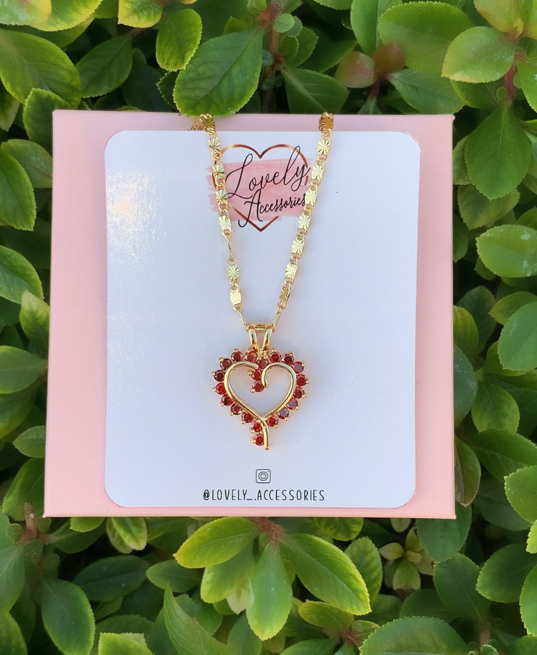 Red Heart Necklace ❤️