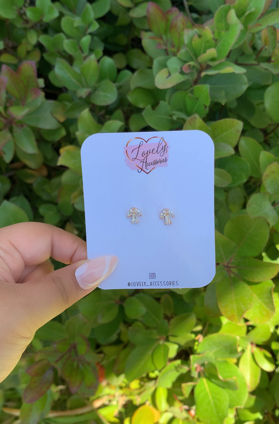 Angel Stud Earrings