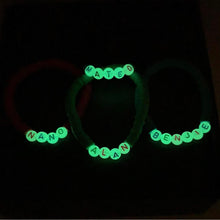 Load image into Gallery viewer, Boys Glow In The Dark Bracelets ✨💚✨
