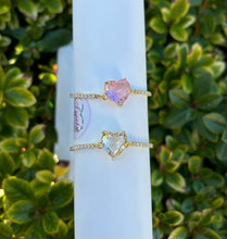 Load image into Gallery viewer, Diamond Heart Bracelets ✨🤍✨
