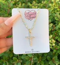 Load image into Gallery viewer, Diamond Cross Necklace 💎
