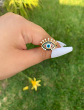 Load image into Gallery viewer, Evil Eye Adjustable Ring 🧿
