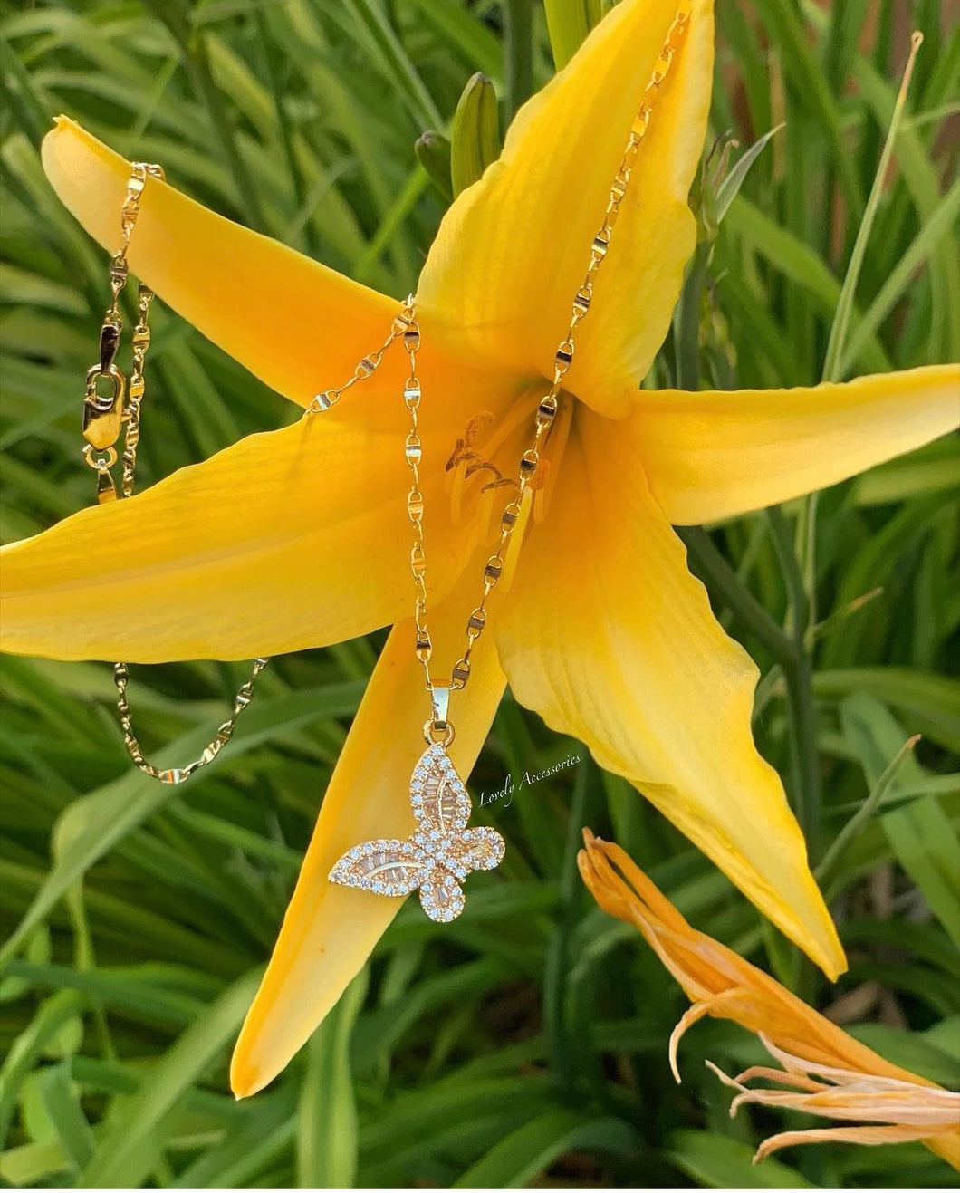 Sparkle Butterfly Necklace✨🦋✨