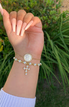 Load image into Gallery viewer, White Virgencita Bracelet
