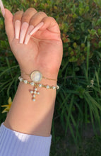 Load image into Gallery viewer, Pearl Cross Bracelet✨
