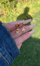 Load image into Gallery viewer, Teddy Bear Huggie Earrings🧸
