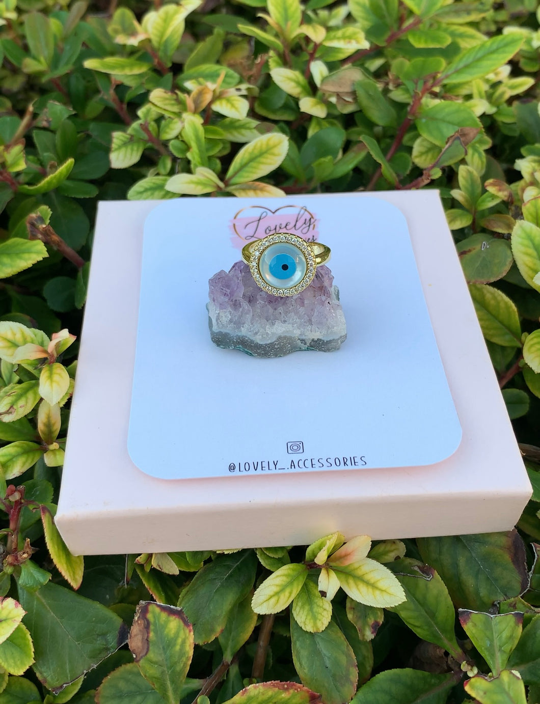 Round Evil Eye Ring🧿