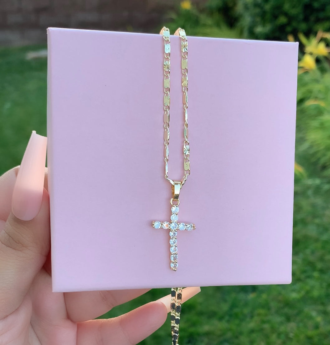 Diamond Cross Necklace 💎