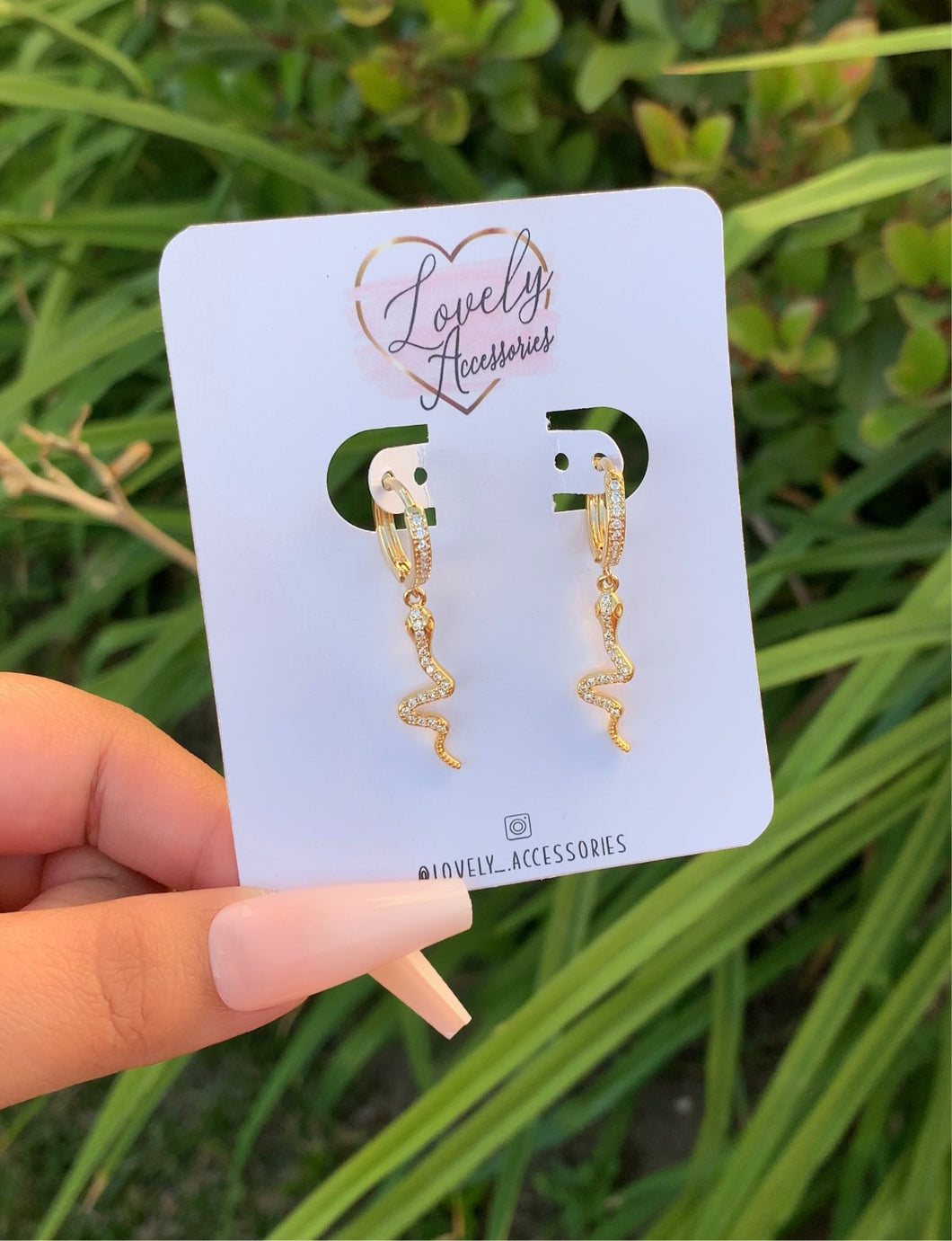 Snake Huggie Earrings 🐍