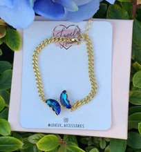 Load image into Gallery viewer, Butterfly Crystal  Bracelets 🦋
