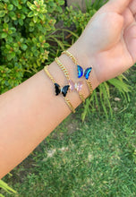 Load image into Gallery viewer, Butterfly Crystal  Bracelets 🦋
