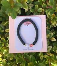 Load image into Gallery viewer, Red Evil Eye Initial Bracelet
