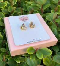 Load image into Gallery viewer, Multicolor Butterfly Stud Earrings 🦋
